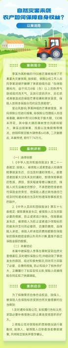 自然災害來襲，農(nóng)戶如何保障自身權益？
